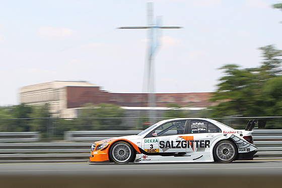 Gary Paffett (Salzgitter AMG Mercedes) am Duzendteich